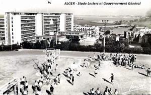 Alger - Stade Leclerc et Gouvernement general